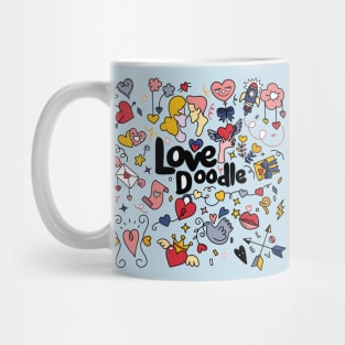 Love doodle Mug